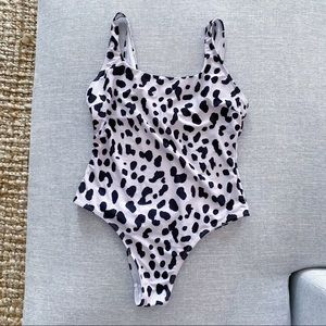 Bodysuit Animal Print Light Pink